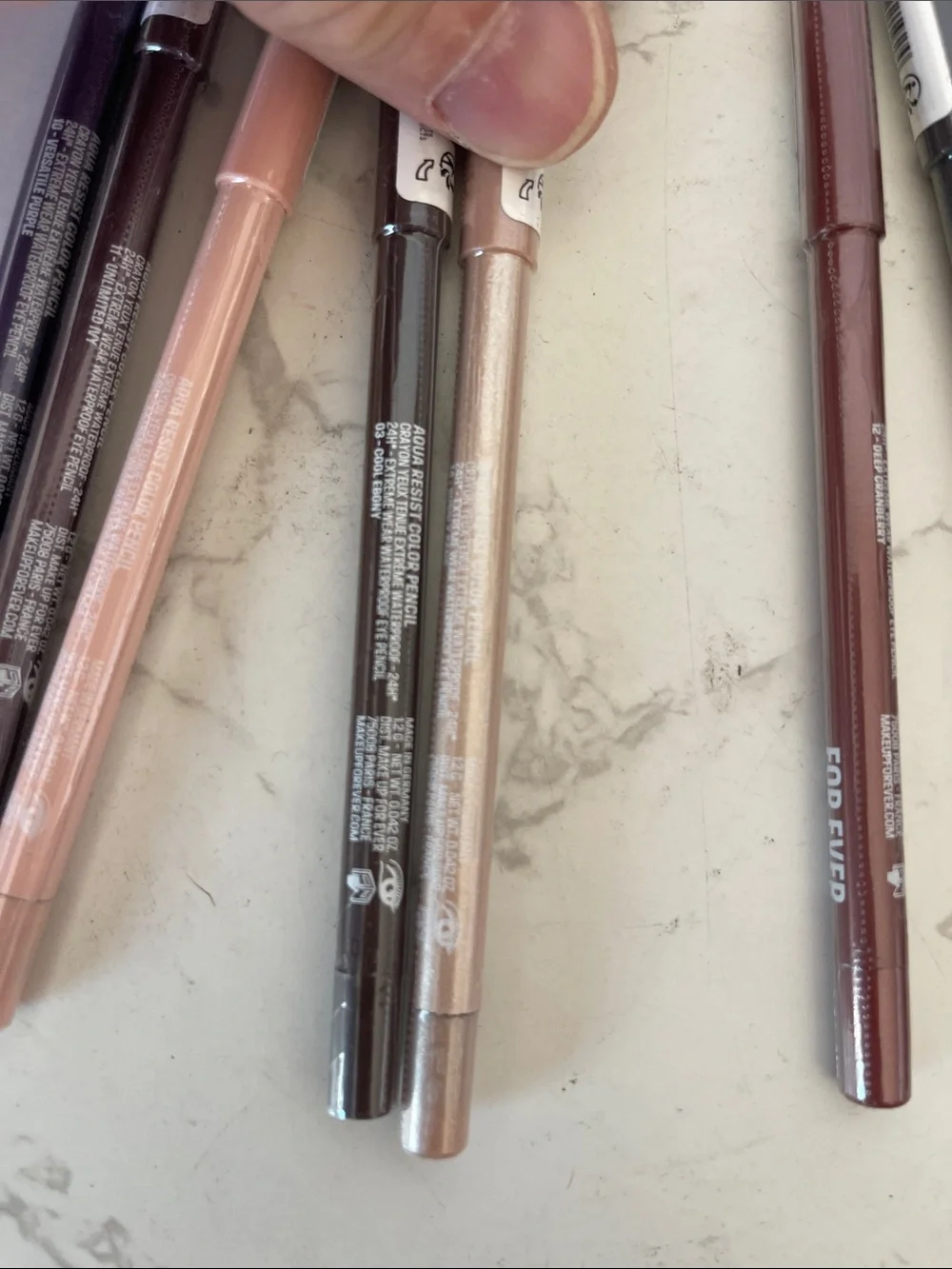 Makeup for ever aqua artist pencil bundle